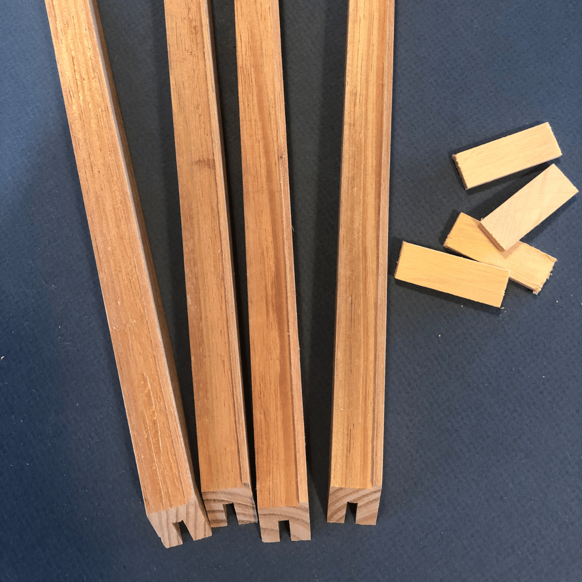 DIY Blackwood Kumiko Display Frame