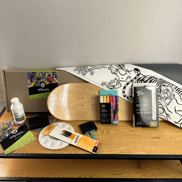 Paint your own skateboard