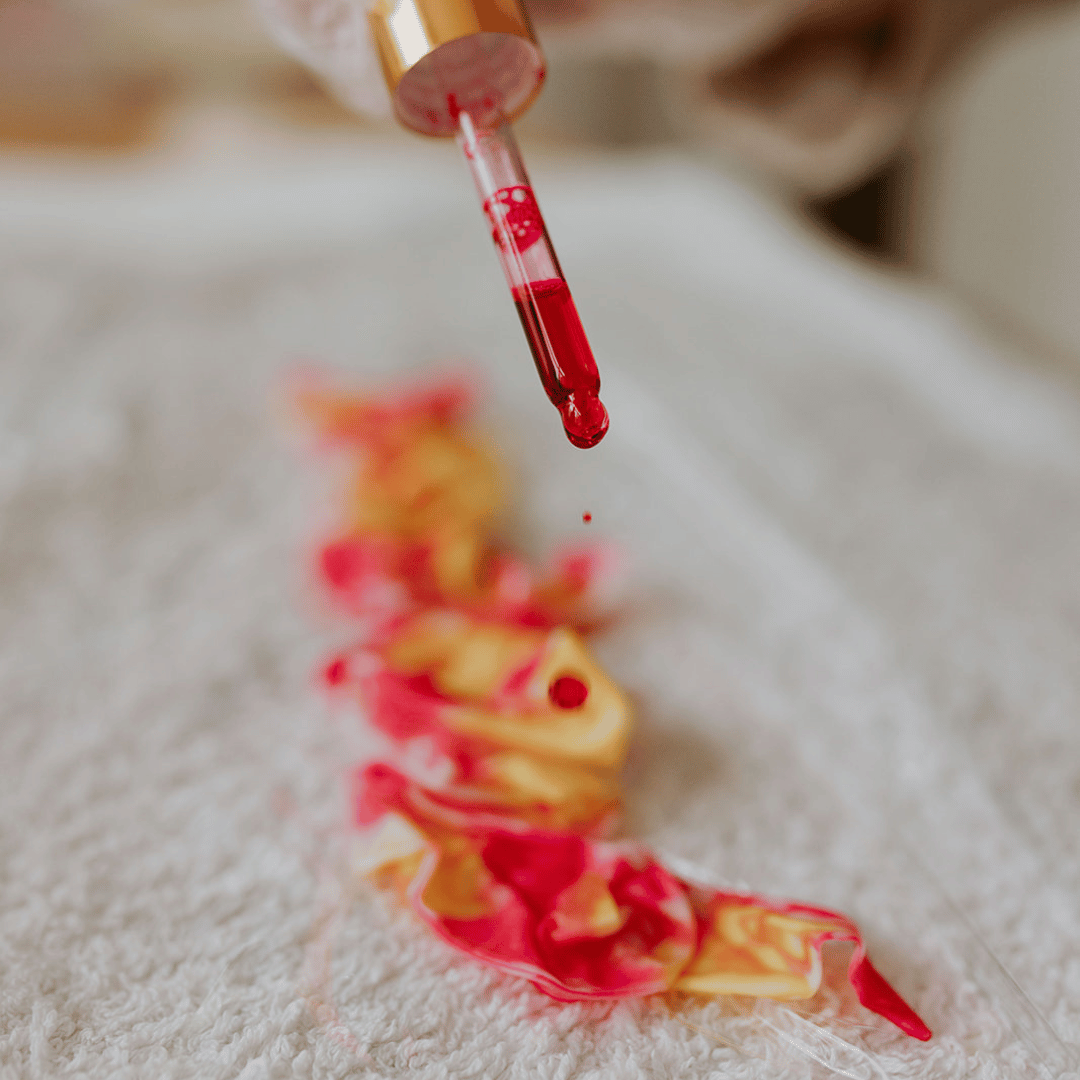 Dye your own silk scarves