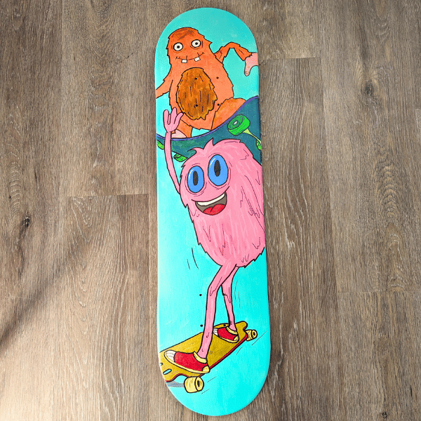 Paint your own skateboard
